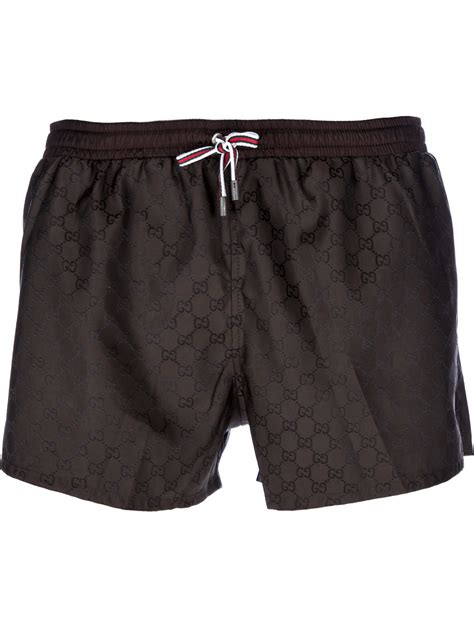 swimming shorts gucci|farfetch gucci swim shorts.